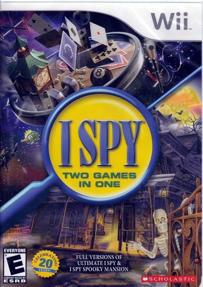 Capa de I SPY: Two Games in One