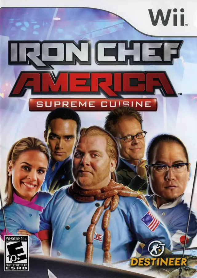 Capa de Iron Chef America: Supreme Cuisine