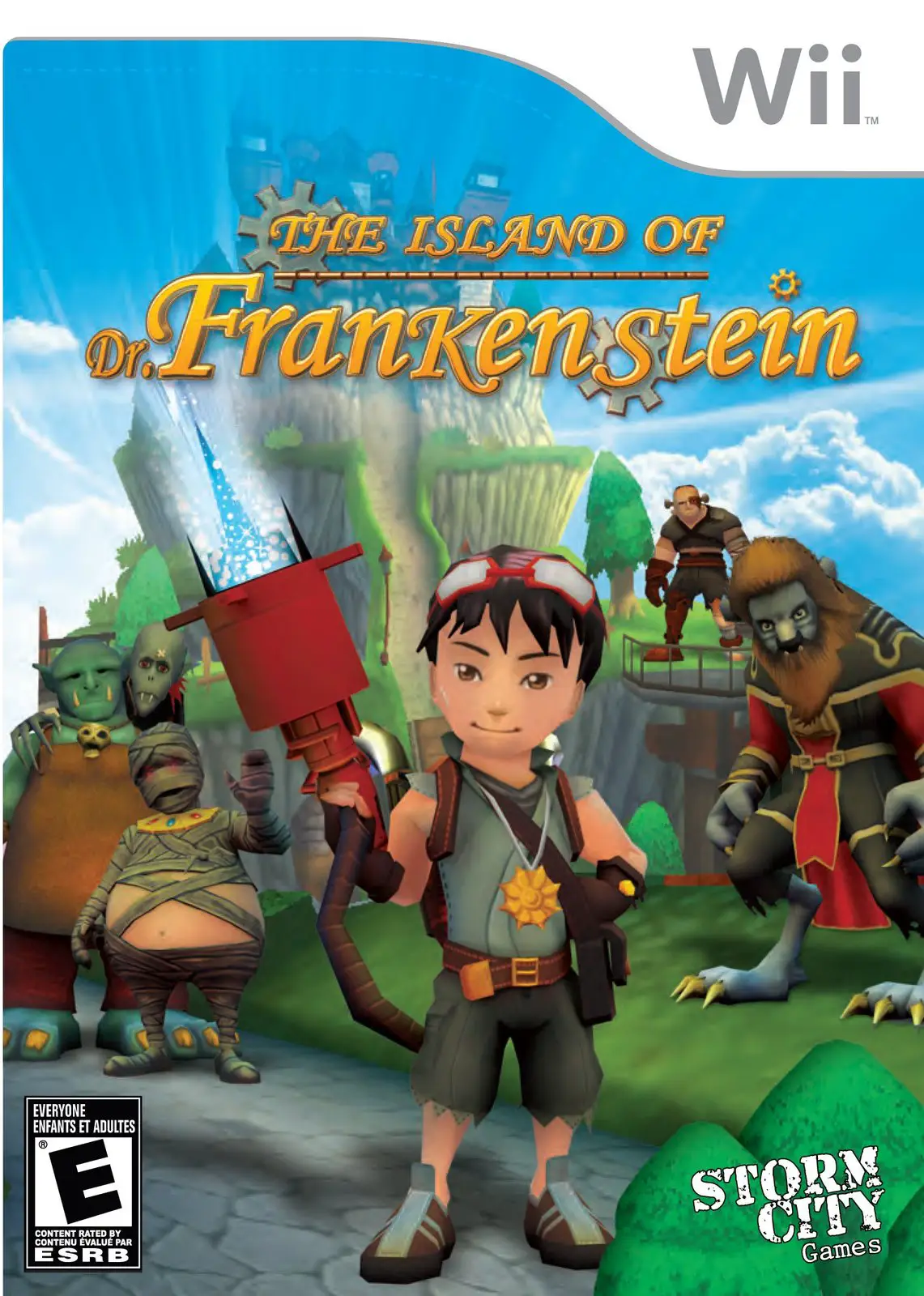 Capa de Island of Dr. Frankenstein