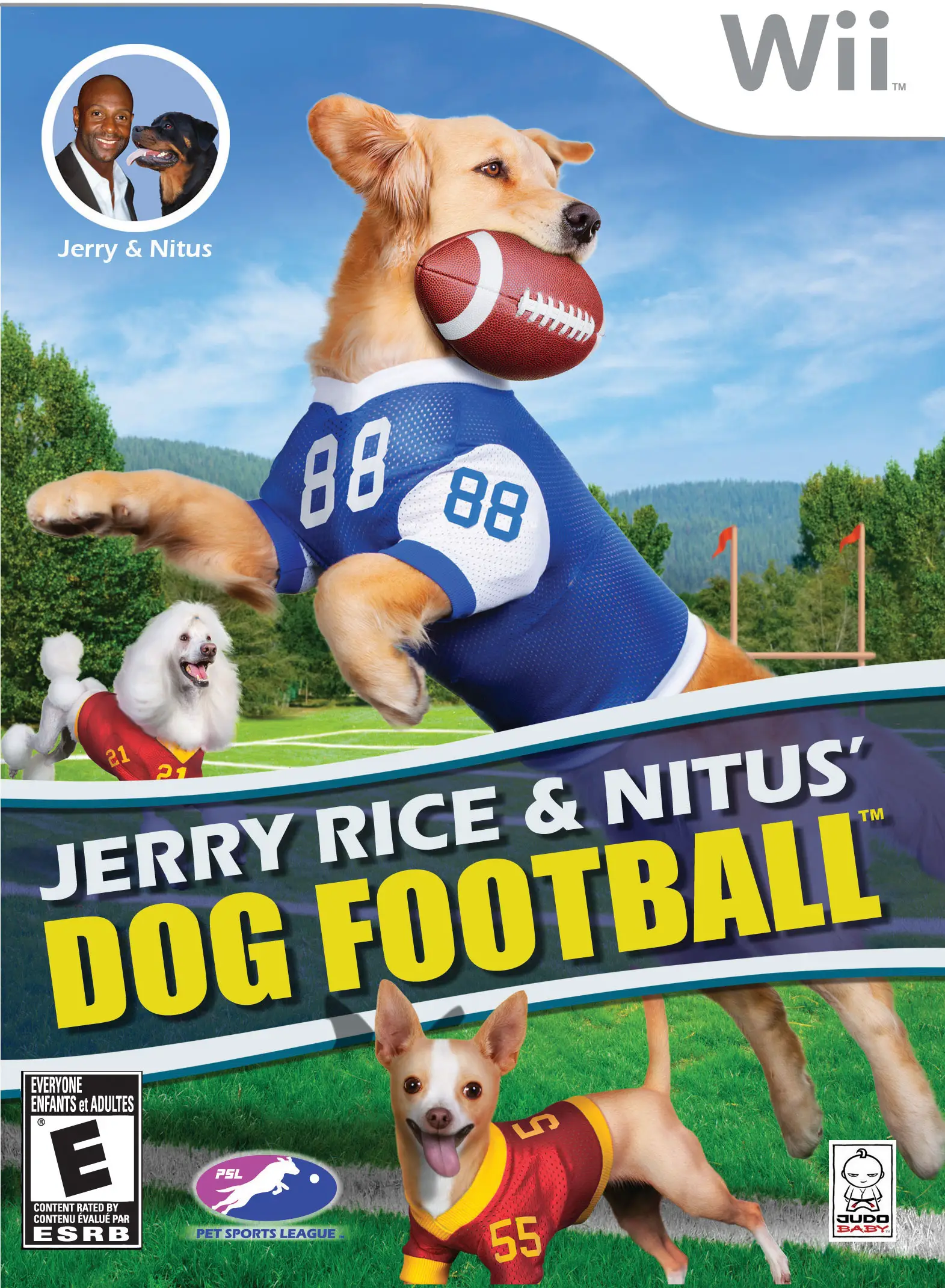 Capa de Jerry Rice & Nitus' Dog Football