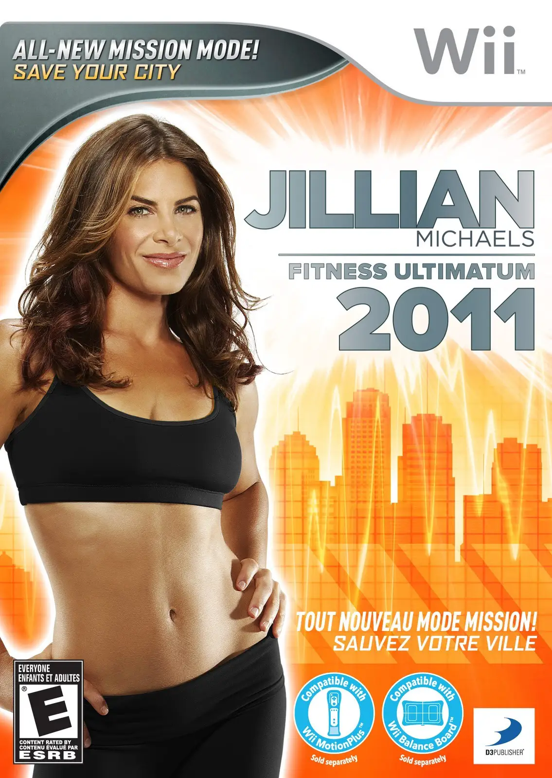 Capa de Jillian Michaels Fitness Ultimatum 2011