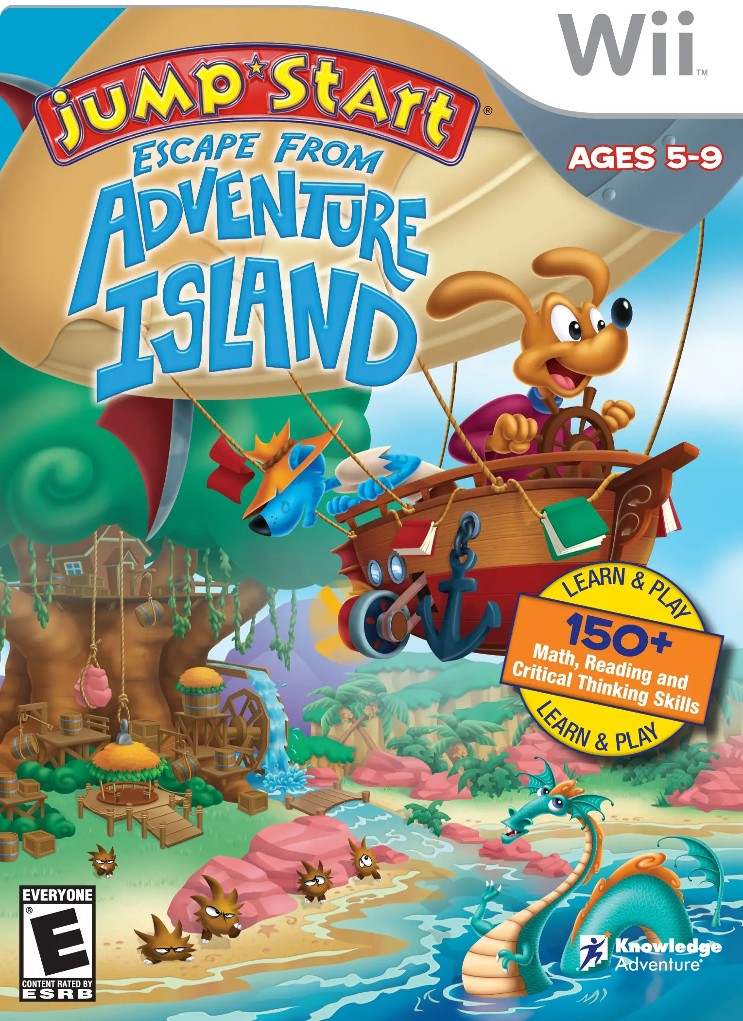 Capa de JumpStart: Escape From Adventure Island