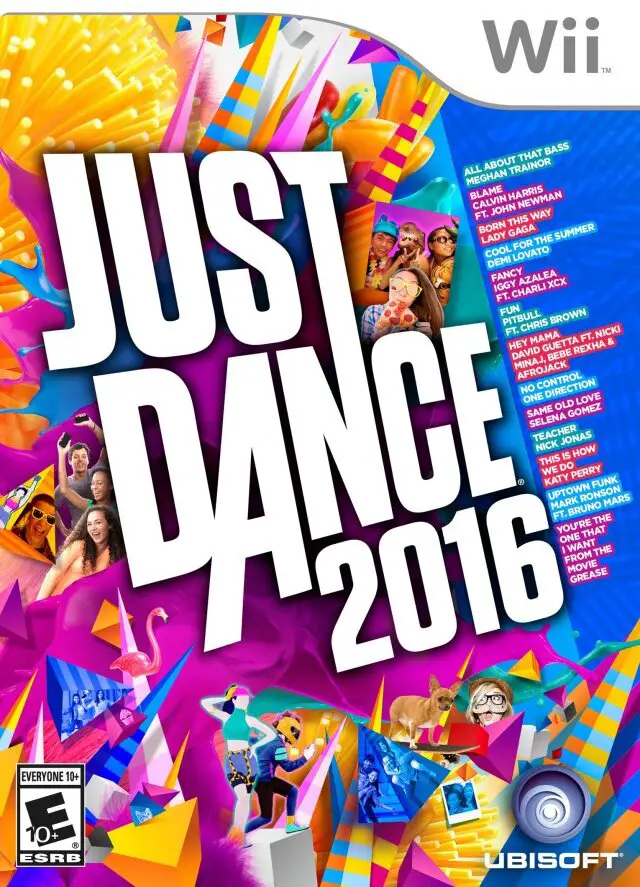 Capa de Just Dance 2016