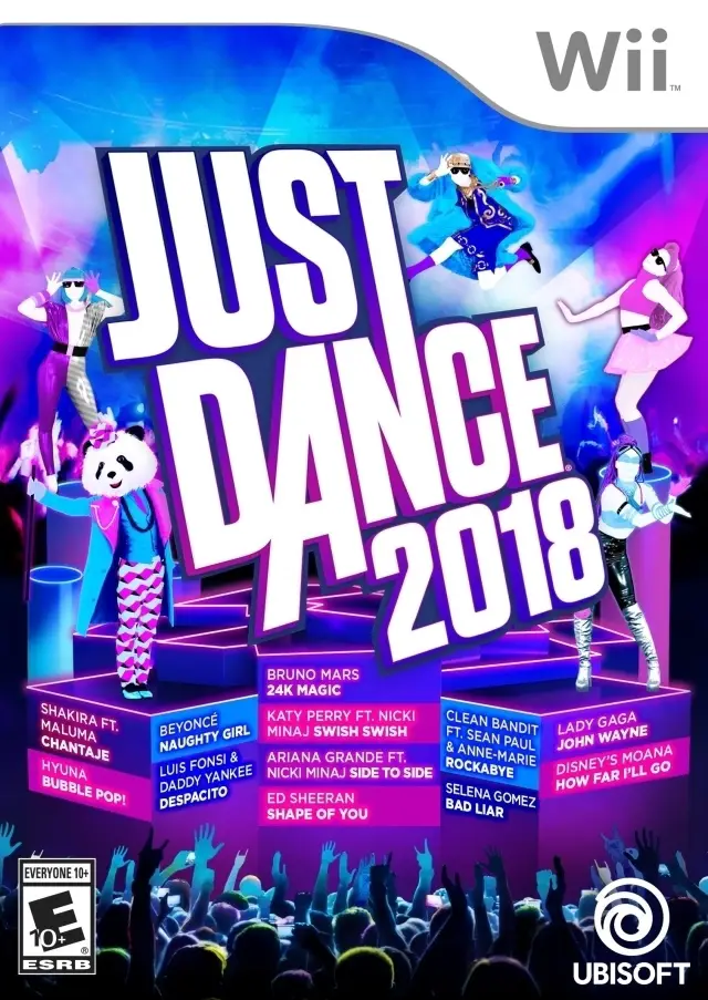 Capa de Just Dance 2018