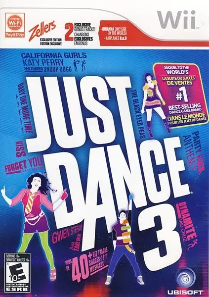 Capa de Just Dance 3 [Zellers Edition]