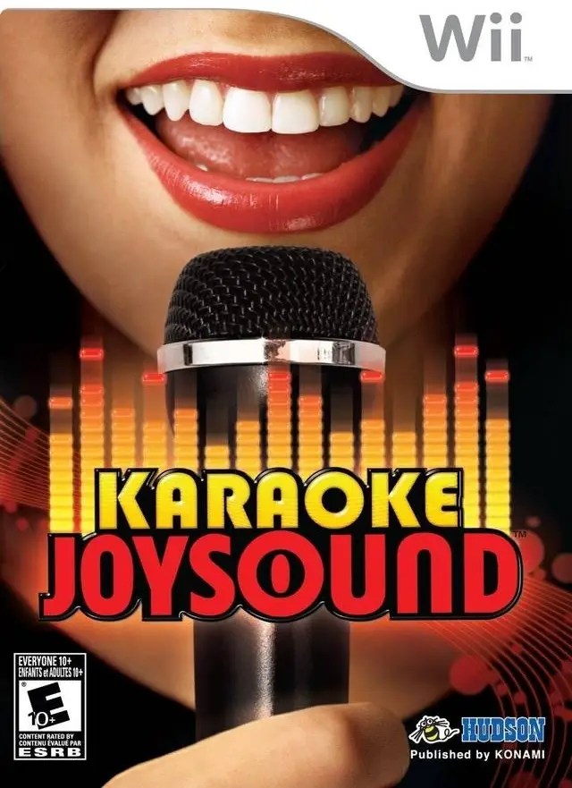 Capa de Karaoke Joysound Wii