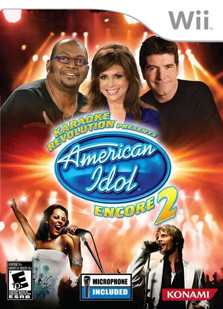 Capa de Karaoke Revolution Presents: American Idol Encore 2