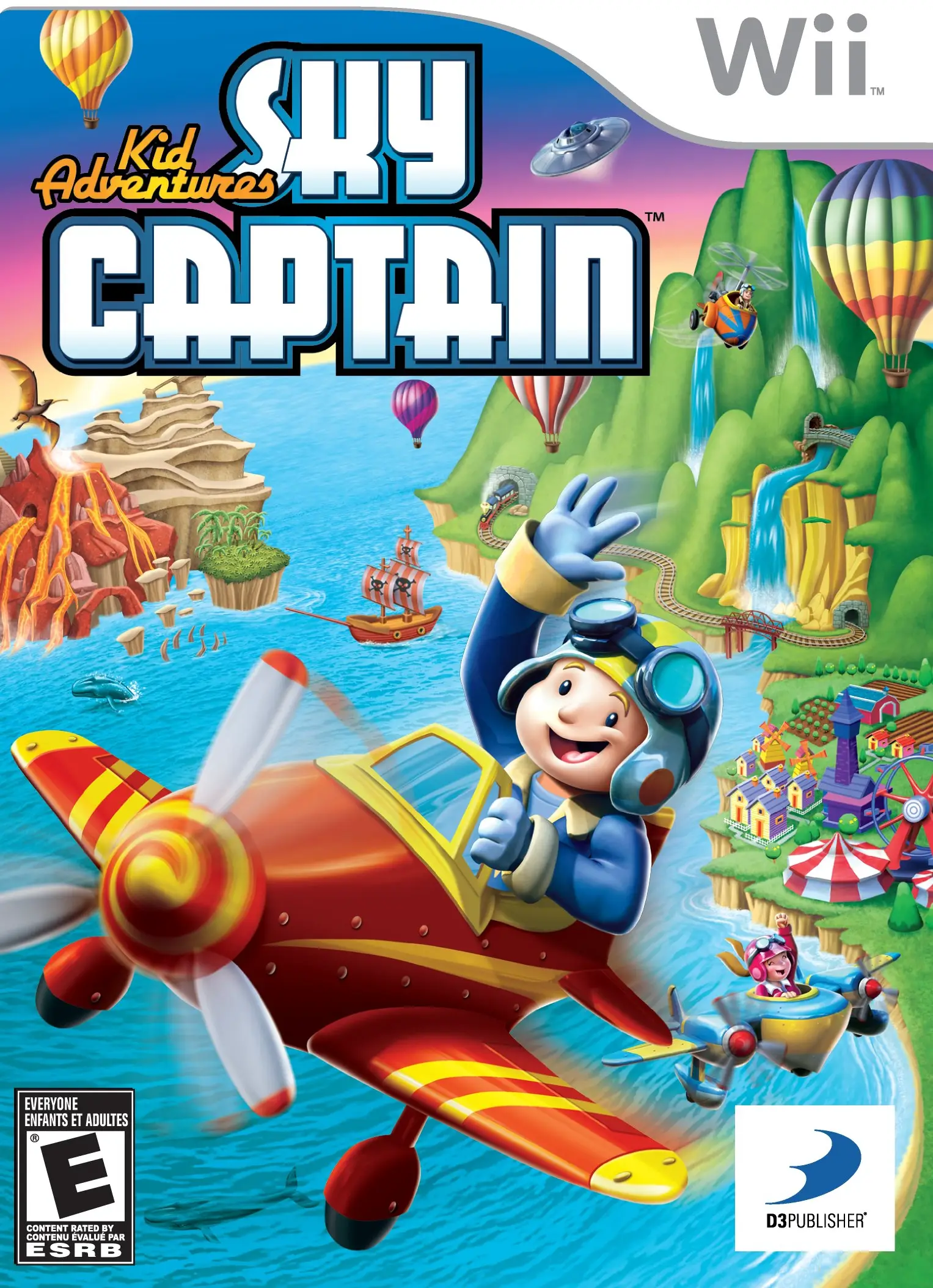 Capa de Kid Adventures: Sky Captain