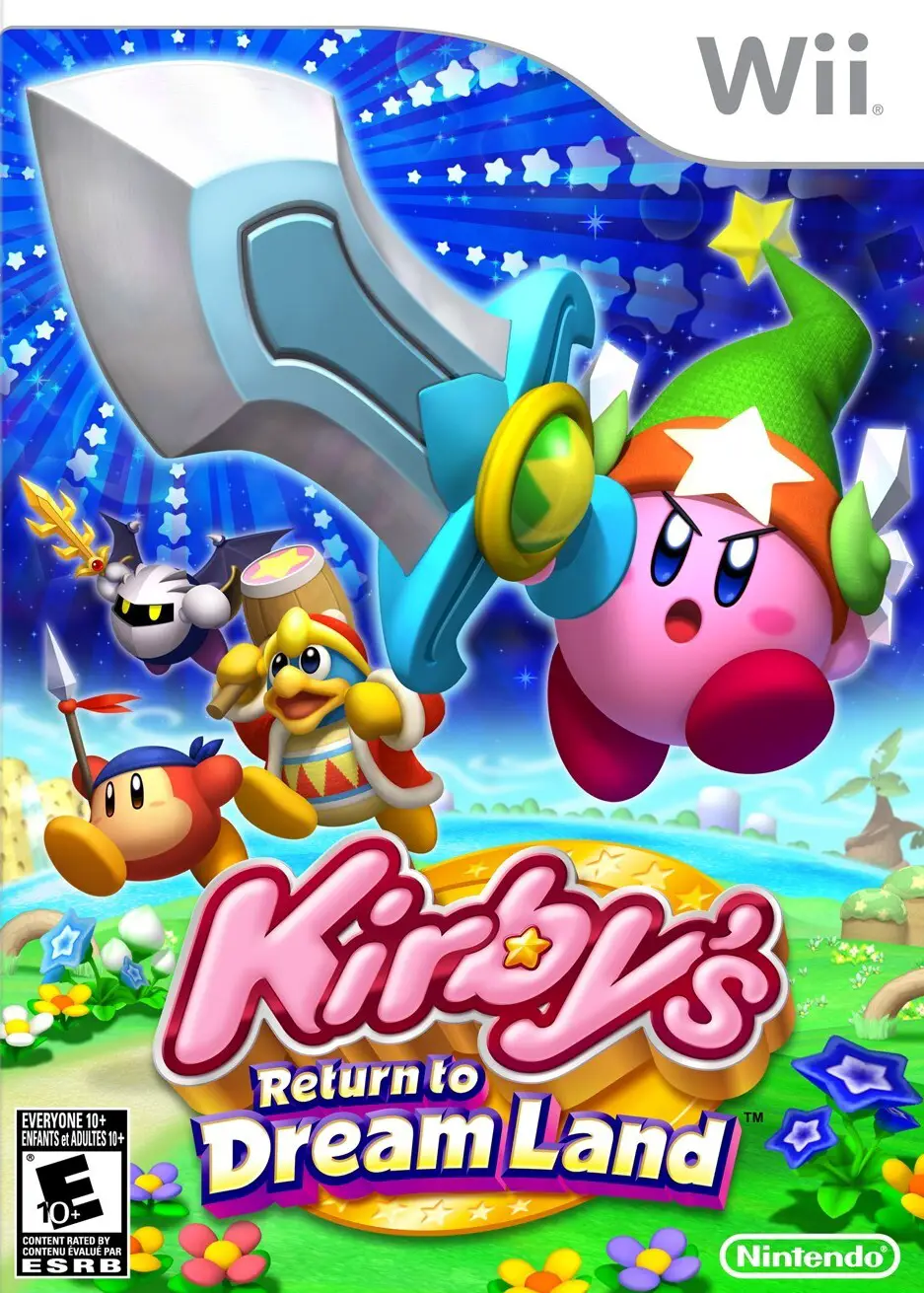 Capa de Kirby's Return To Dream Land