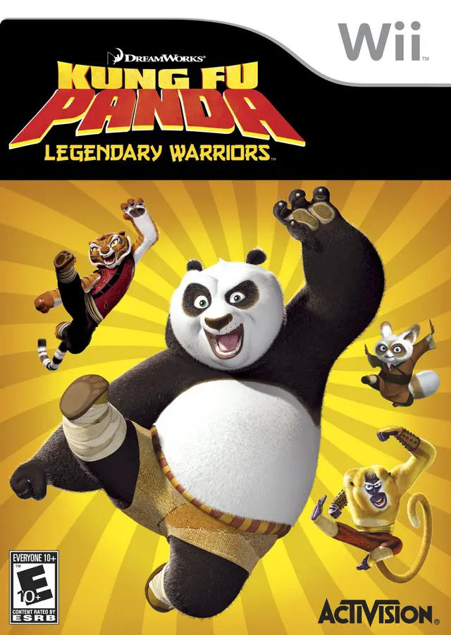 Capa de Kung Fu Panda: Legendary Warriors