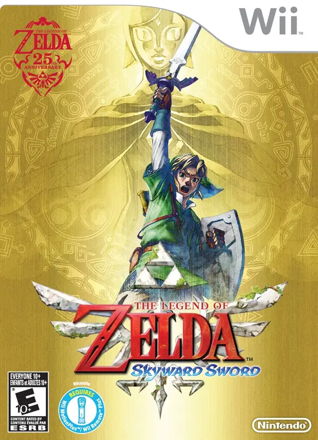 Capa de Legend of Zelda: Skyward Sword