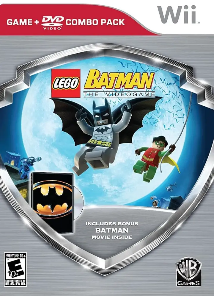 Capa de LEGO Batman the Videogame [Silver Shield]