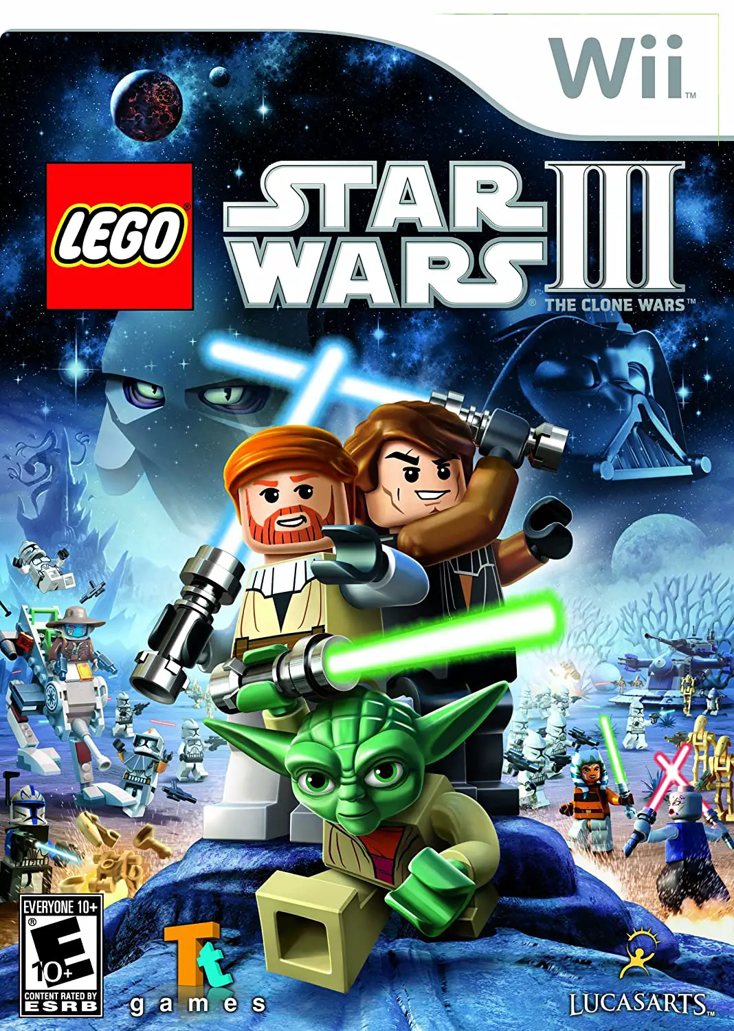 Capa de LEGO Star Wars III: The Clone Wars
