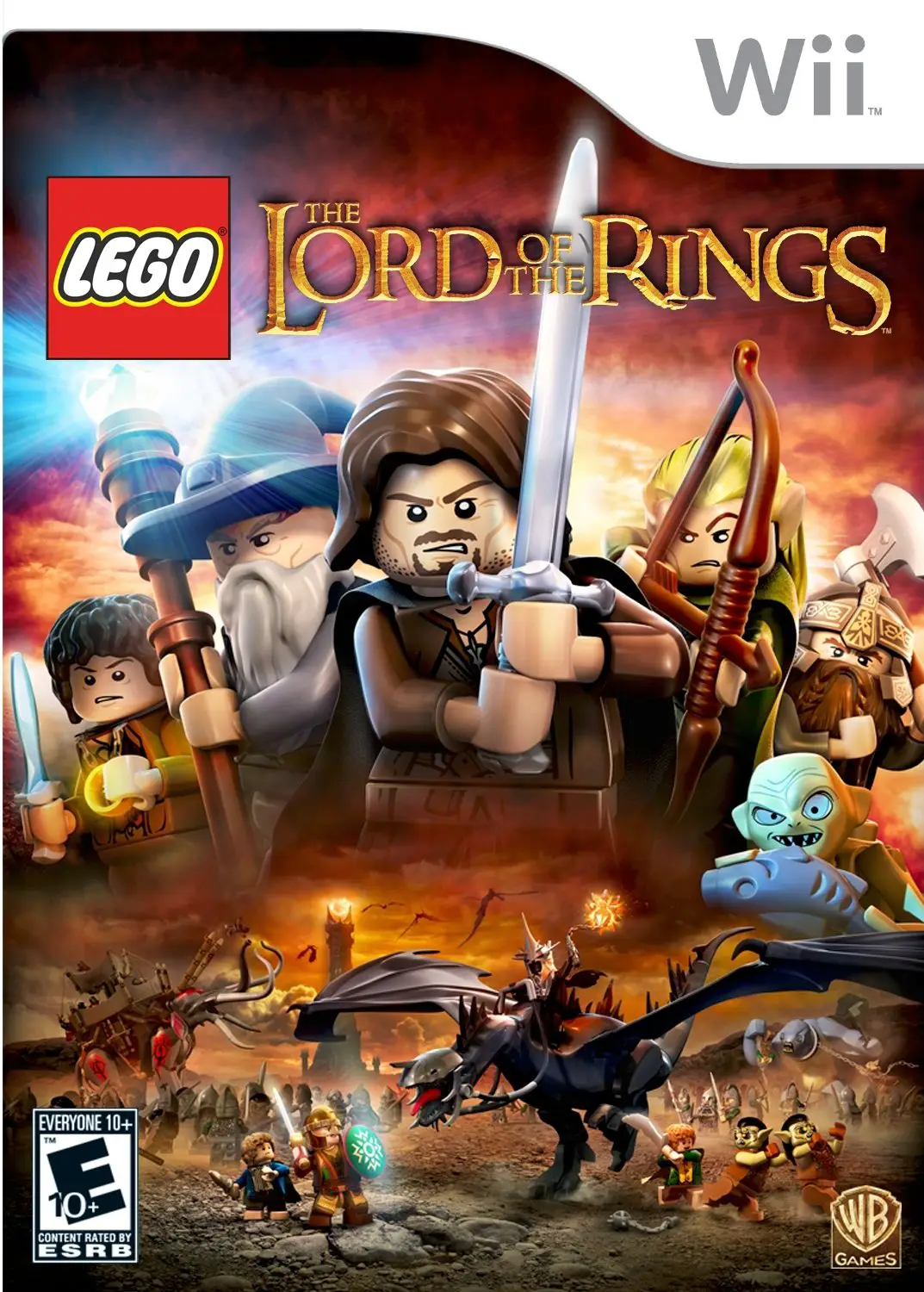 Capa de LEGO The Lord of the Rings