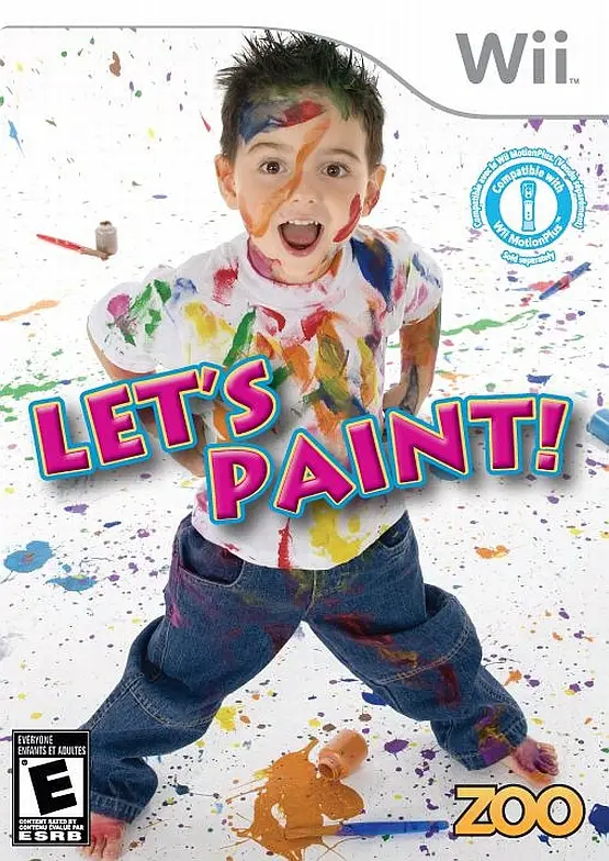 Capa de Let's Paint