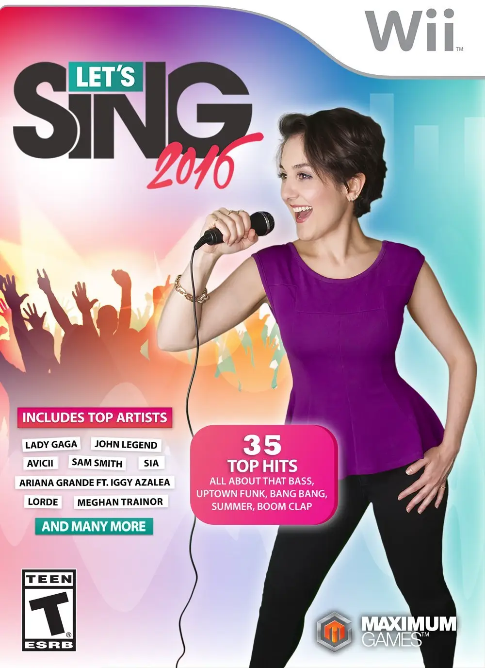 Capa de Let's Sing 2016
