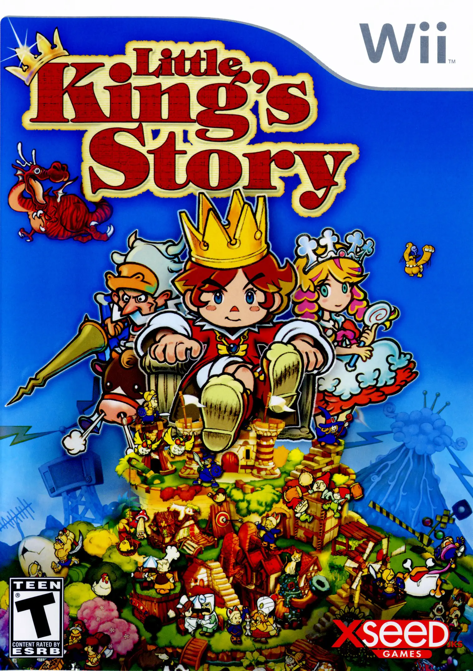 Capa de Little King's Story