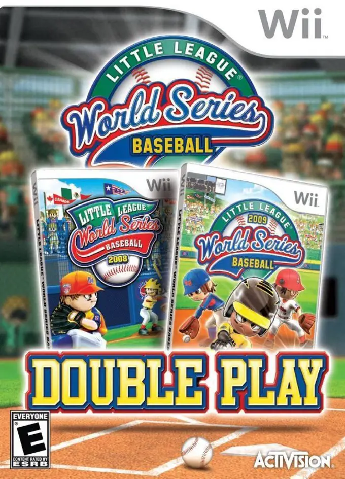 Capa de Little League World Series Baseball Double Play