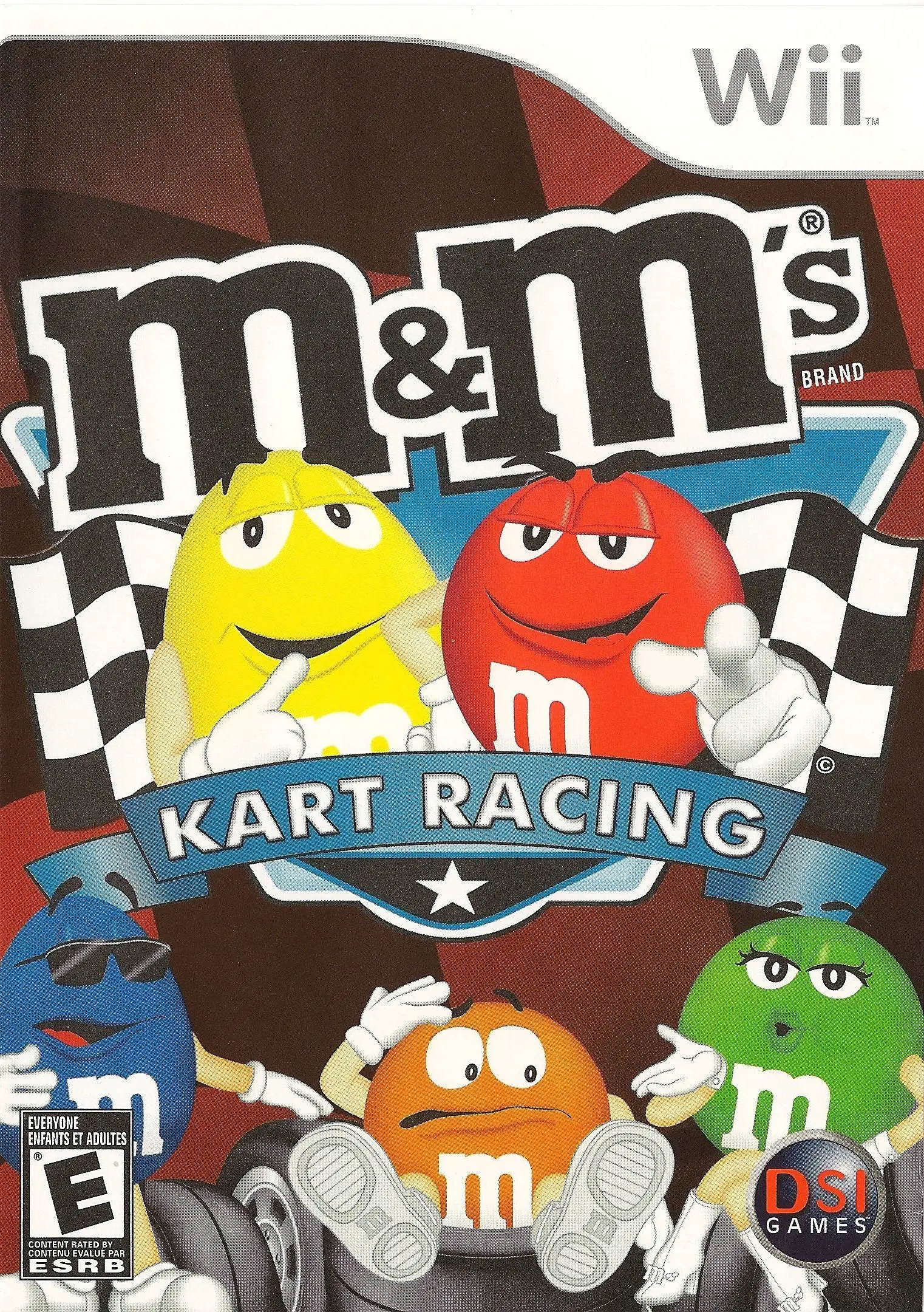Capa de M&M's Kart Racing