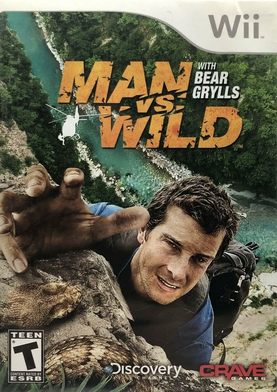 Capa de Man vs. Wild with Bear Grylls