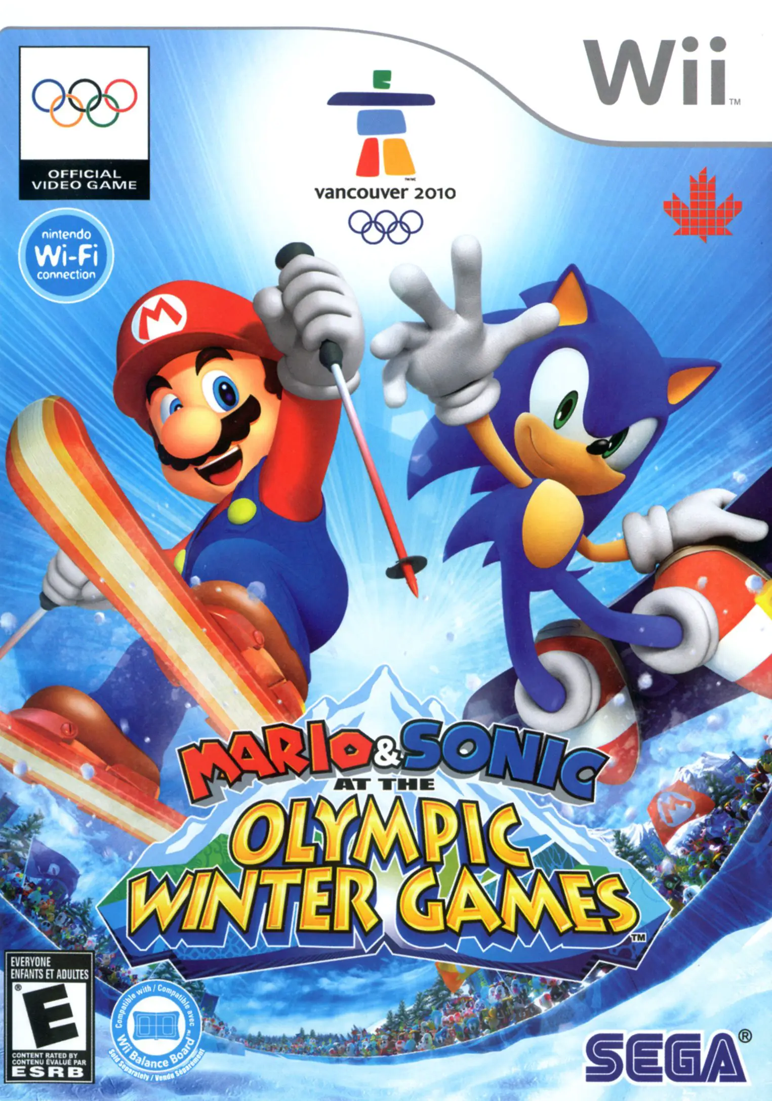 Capa de Mario & Sonic at the Olympic Winter Games