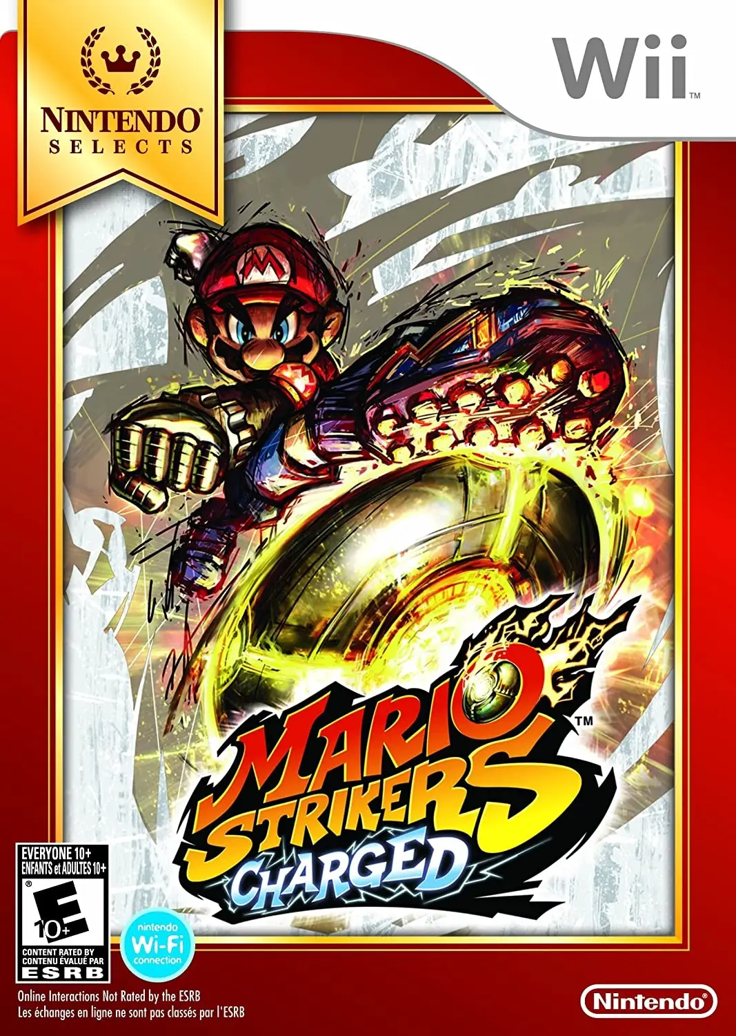 Capa de Mario Strikers Charged [Nintendo Select]