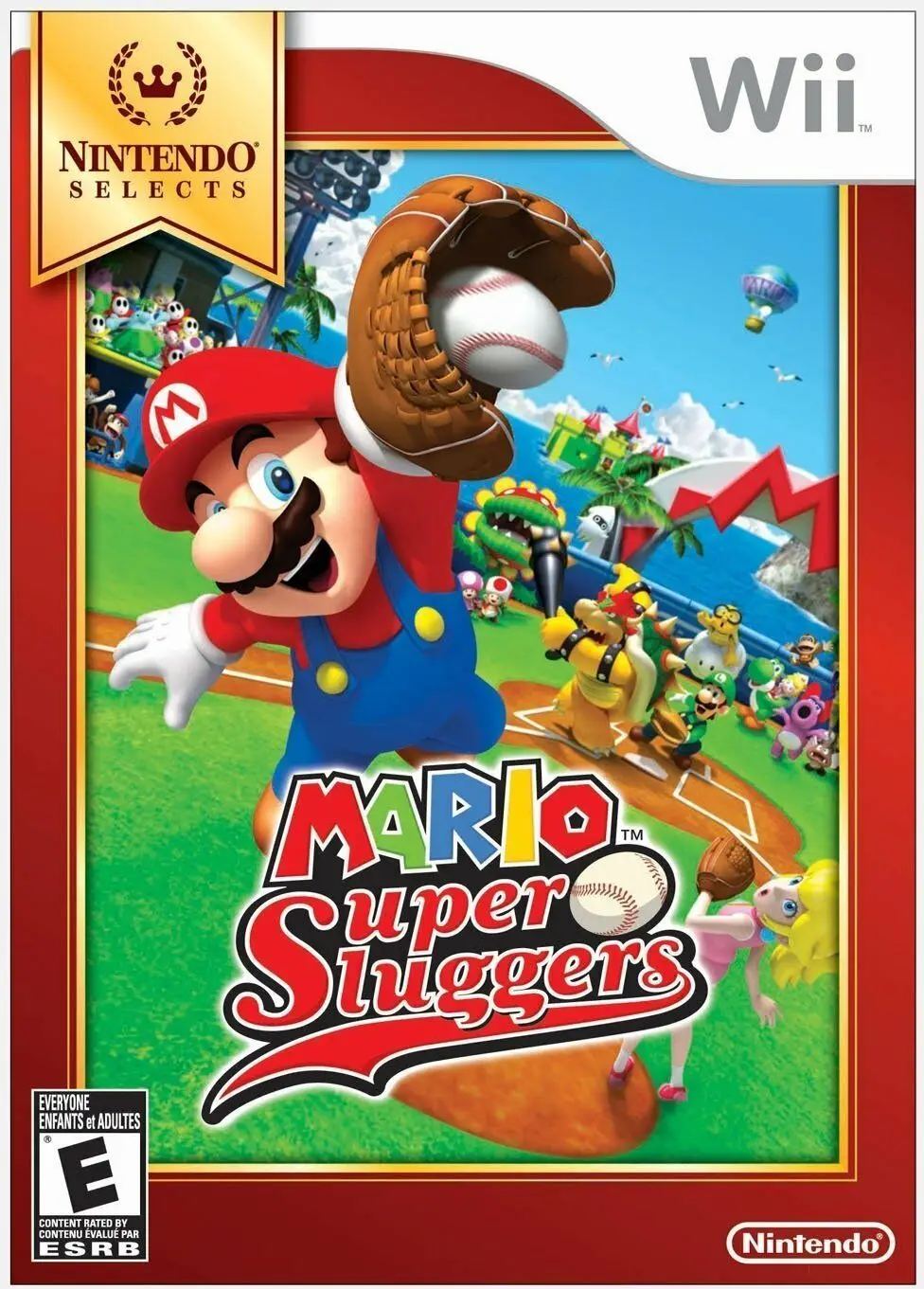 Capa de Mario Super Sluggers [Nintendo Selects]