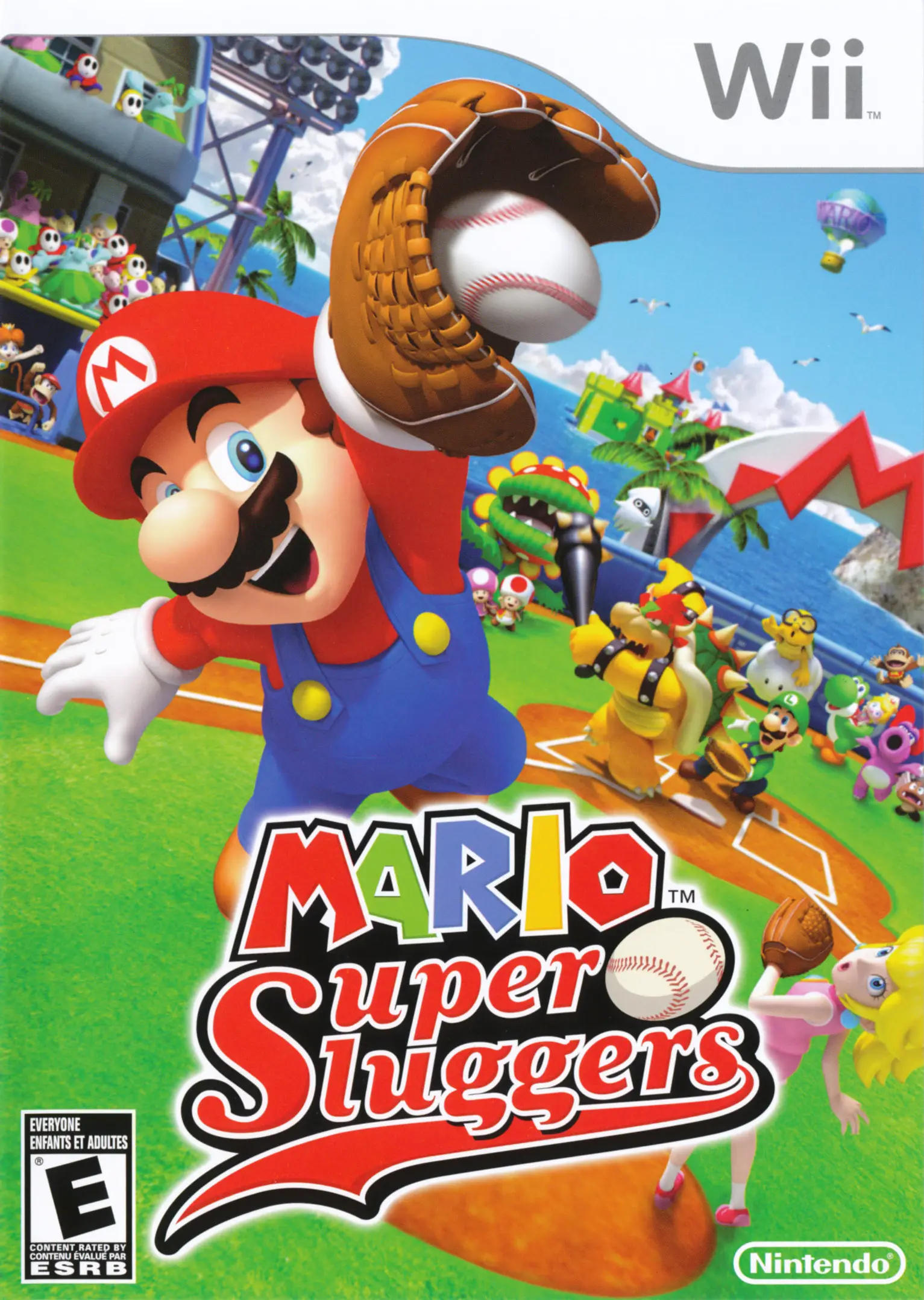 Capa de Mario Super Sluggers