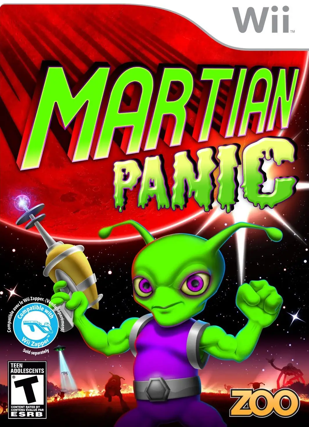 Capa de Martian Panic