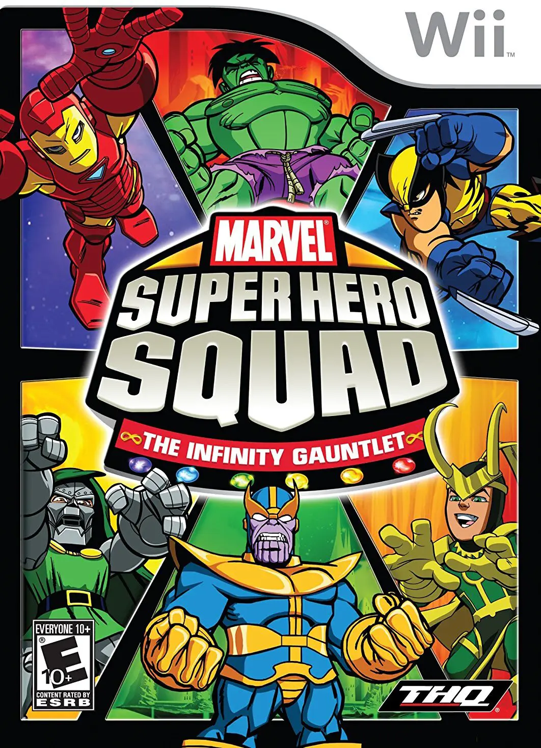 Capa de Marvel Super Hero Squad: The Infinity Gauntlet