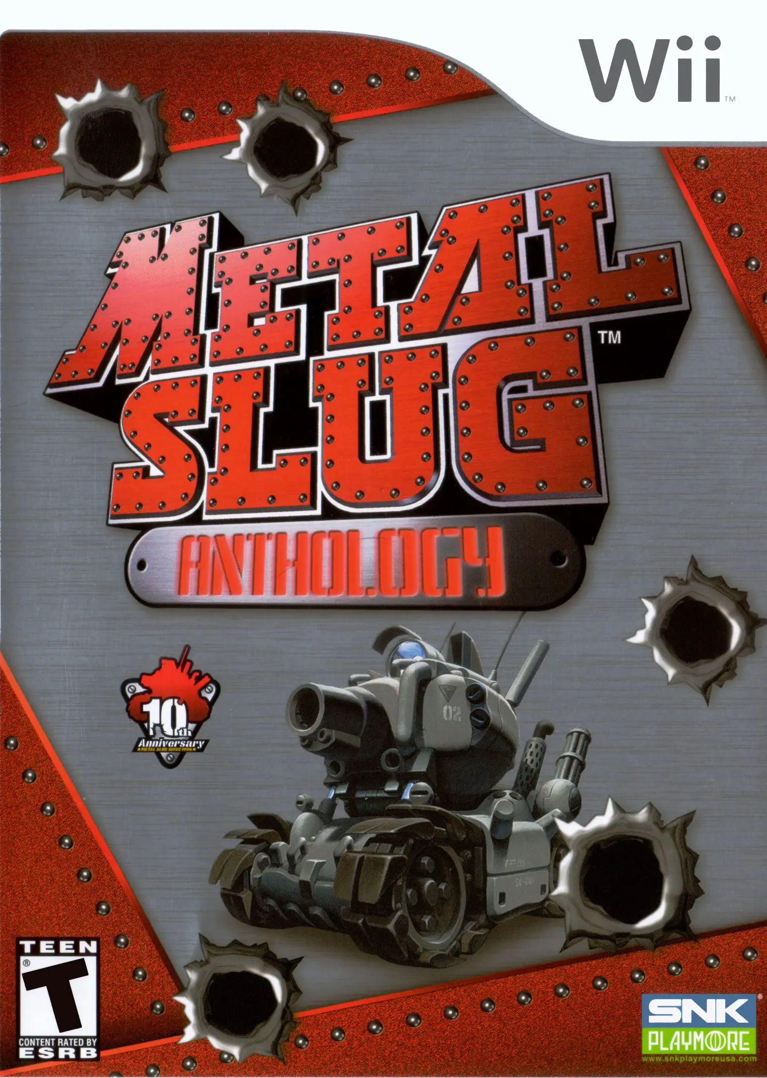 Capa de Metal Slug Anthology