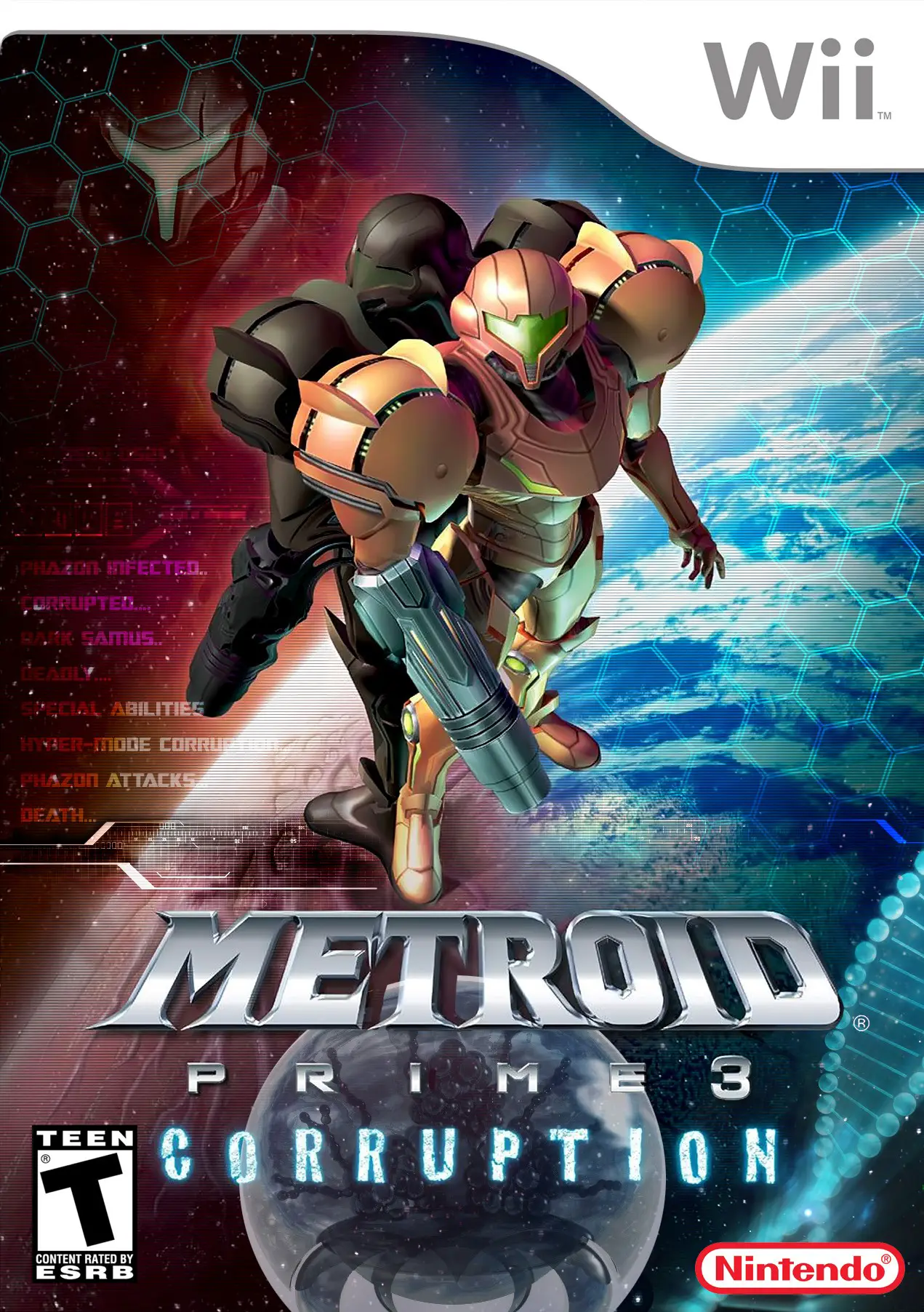 Capa de Metroid Prime 3: Corruption
