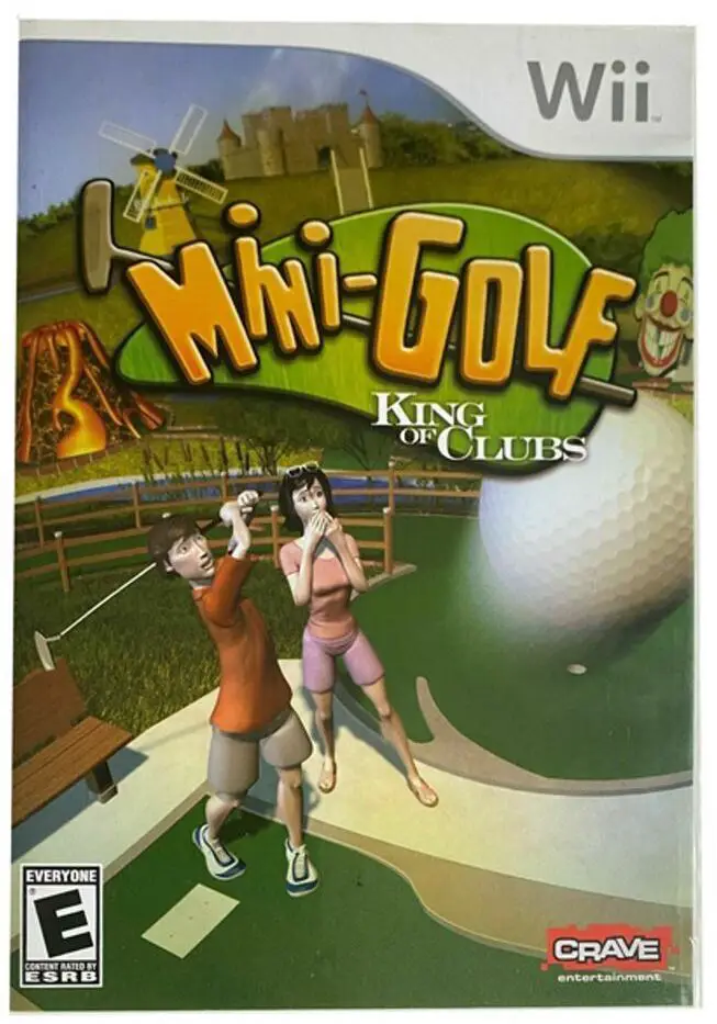 Capa de Mini-Golf: King of Clubs