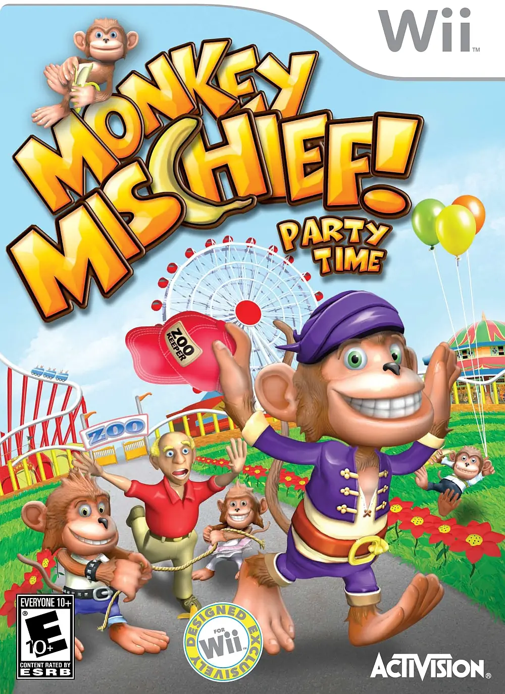Capa de Monkey Mischief: Party Time