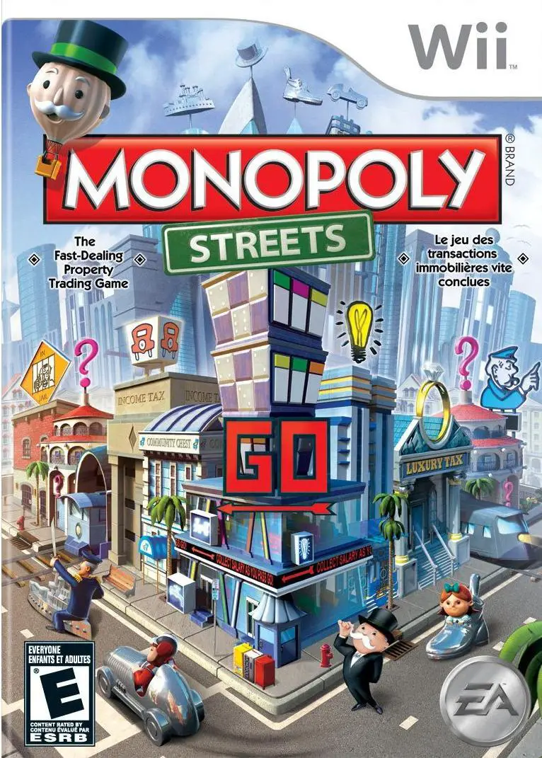 Capa de Monopoly Streets