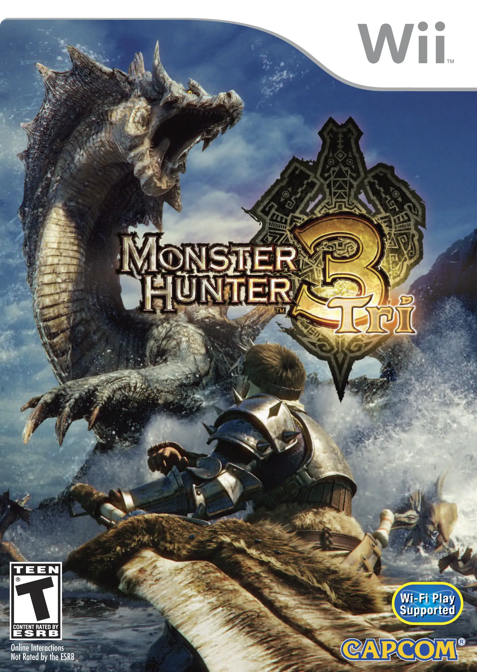 Capa de Monster Hunter 3 Tri