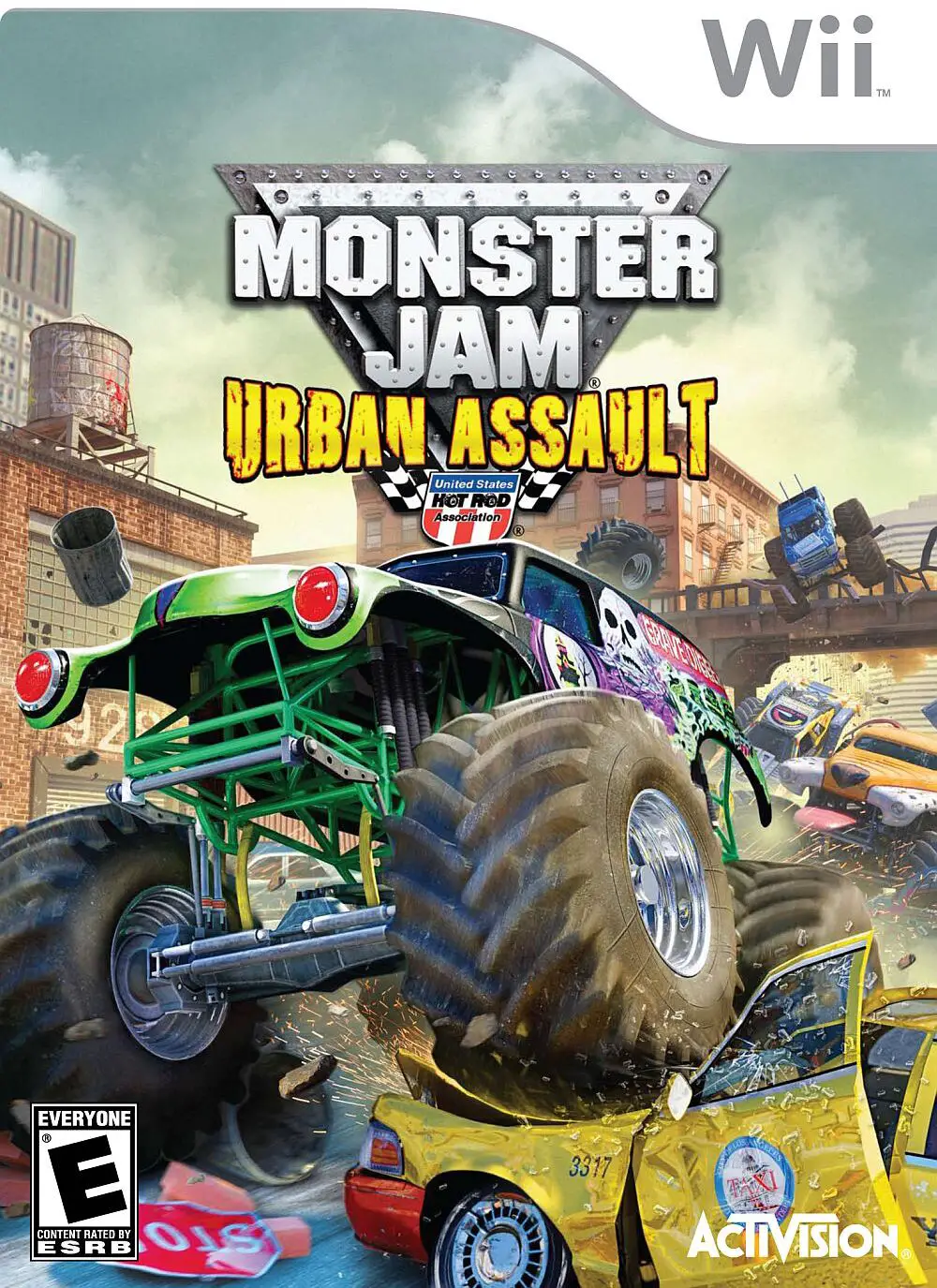 Capa de Monster Jam: Urban Assault