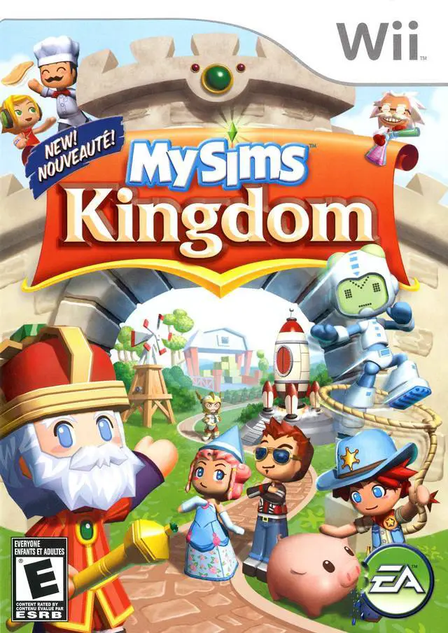 Capa de MySims Kingdom