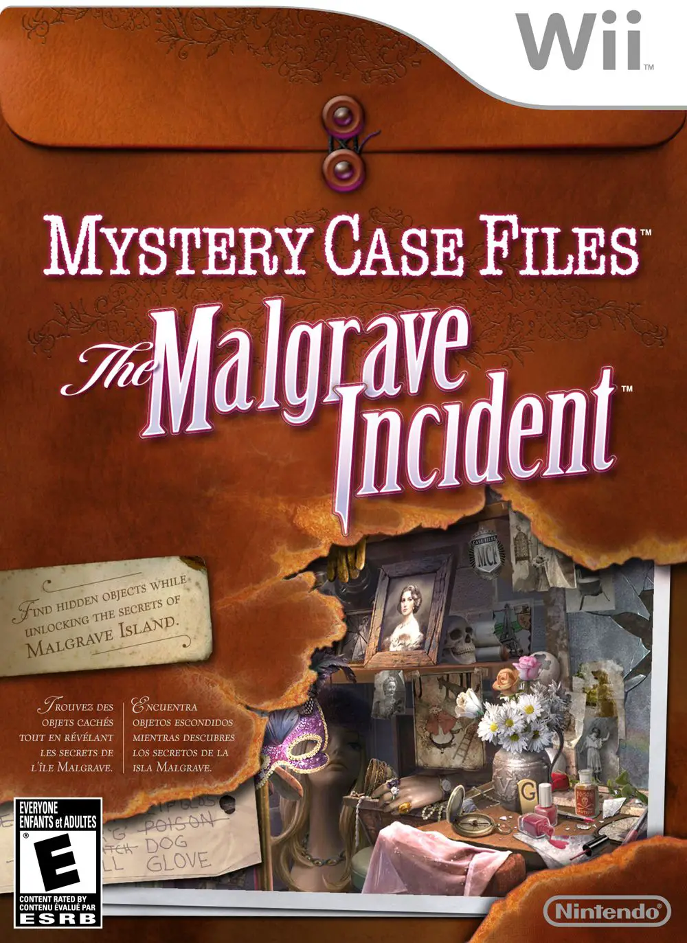 Capa de Mystery Case Files: The Malgrave Incident