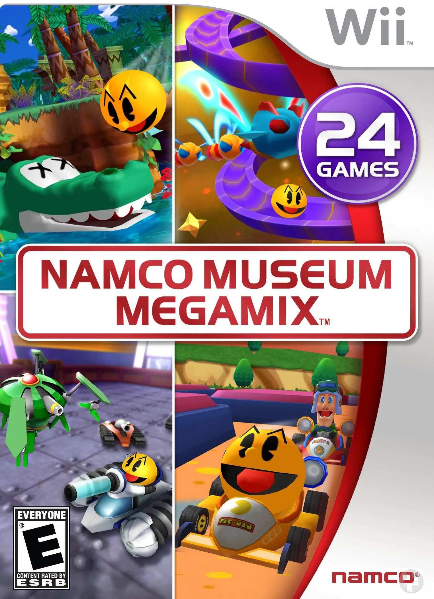 Capa de Namco Museum Megamix