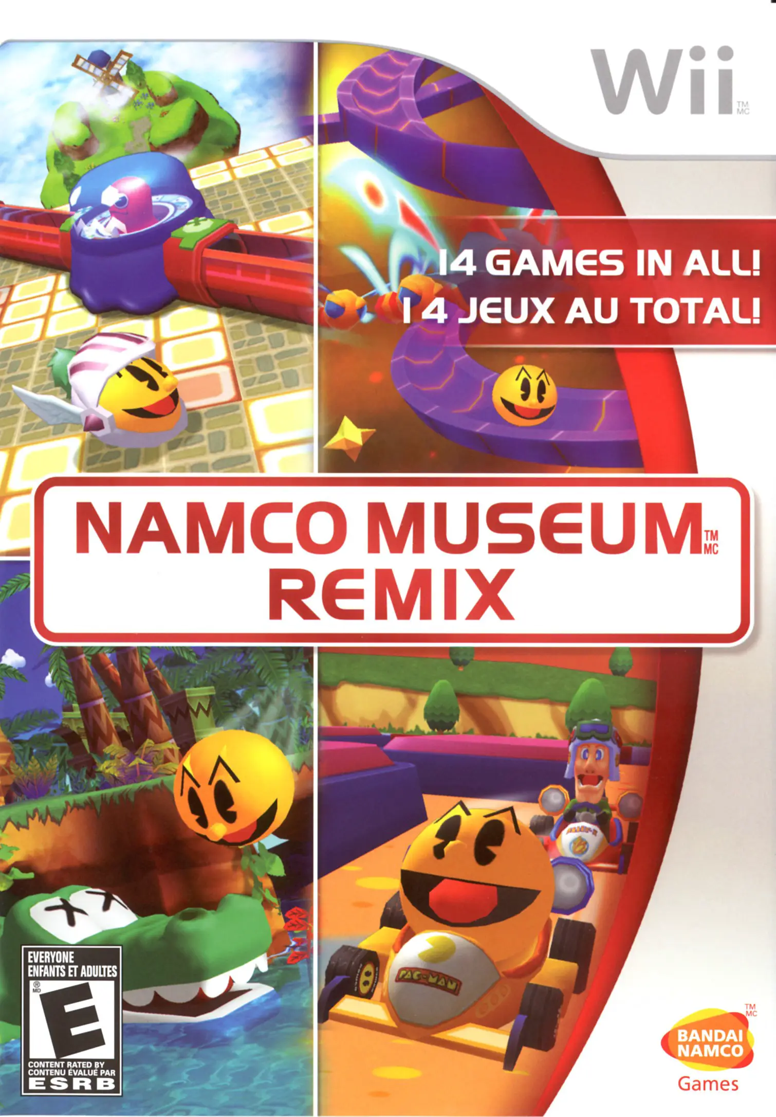 Capa de Namco Museum Remix