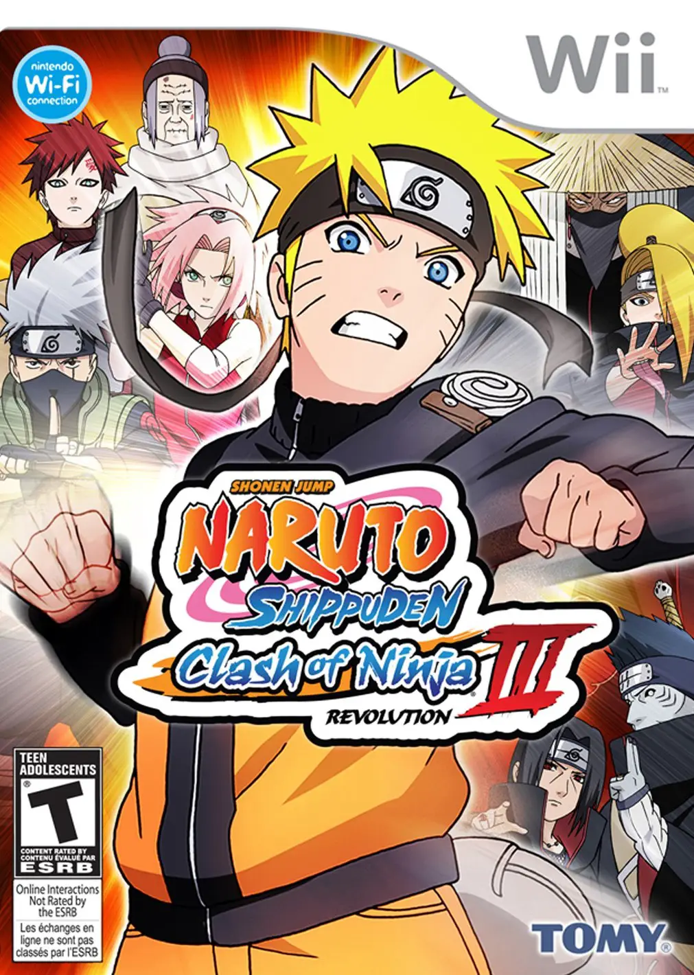 Capa de Naruto Shippuden: Clash of Ninja Revolution III