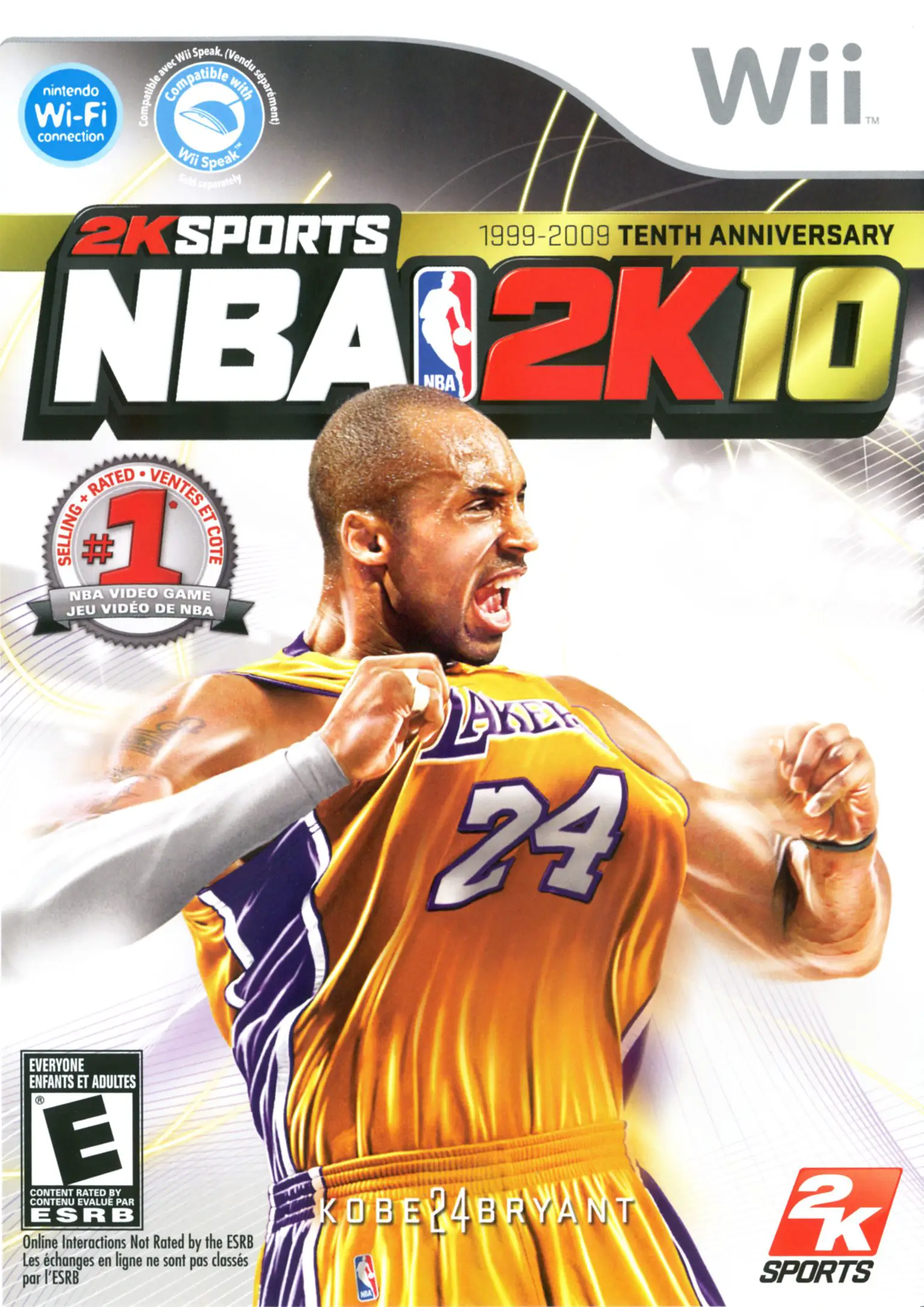 Capa de NBA 2K10