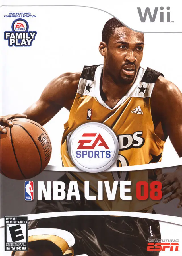 Capa de NBA Live 08