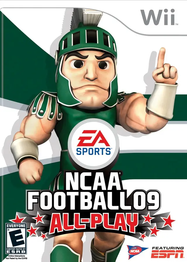 Capa de NCAA Football 09 All-Play