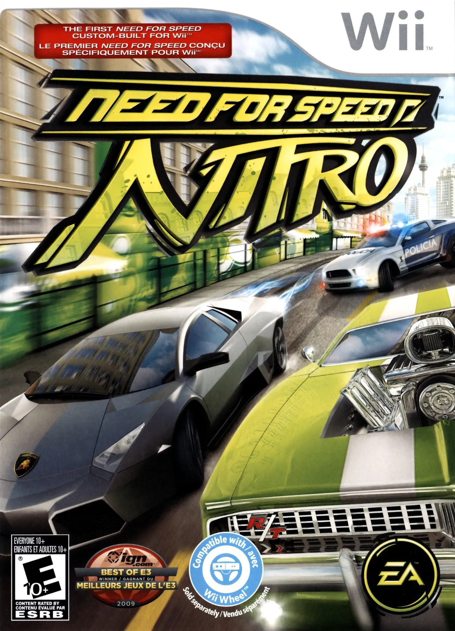Capa de Need for Speed: Nitro
