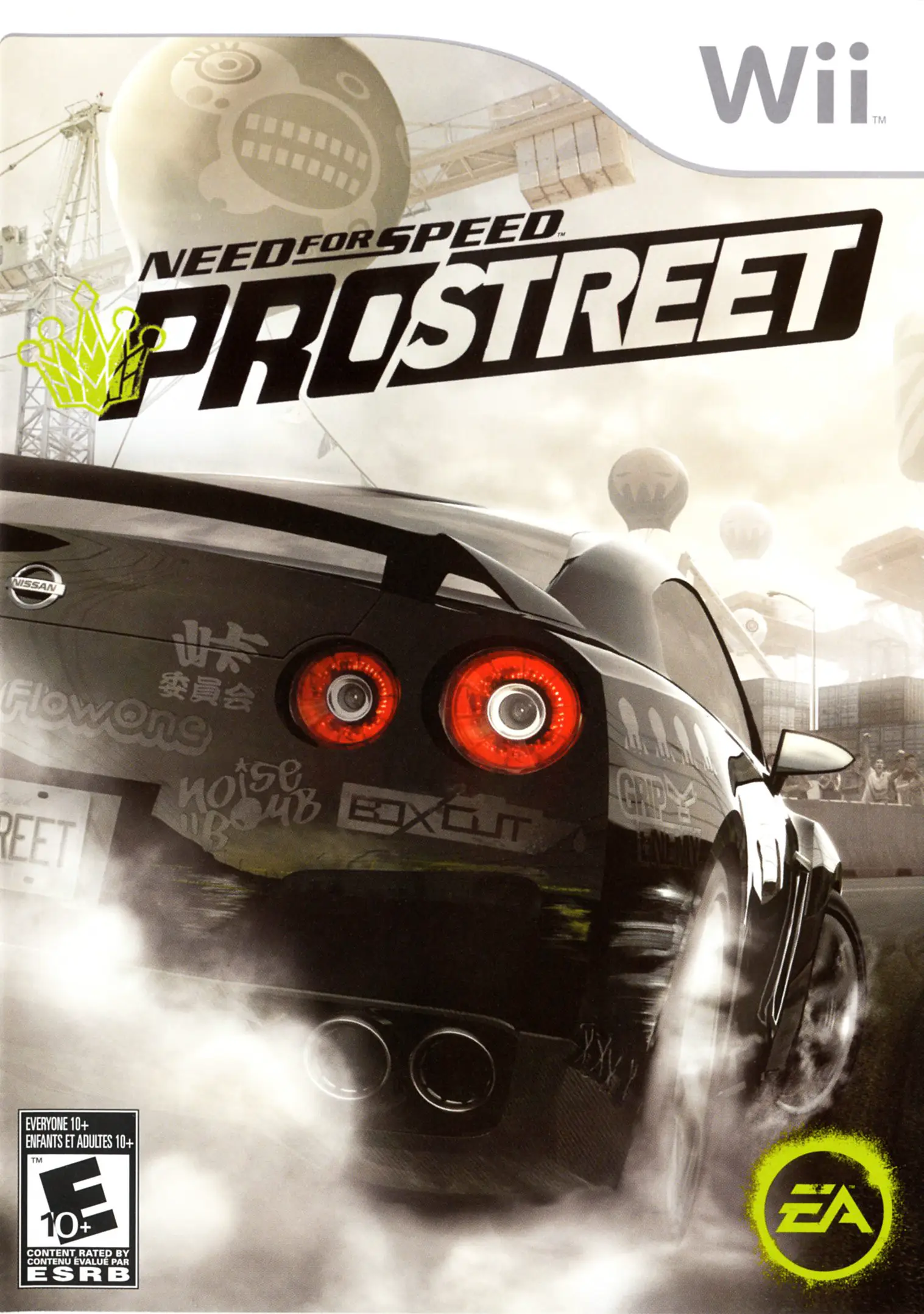 Capa de Need for Speed: ProStreet