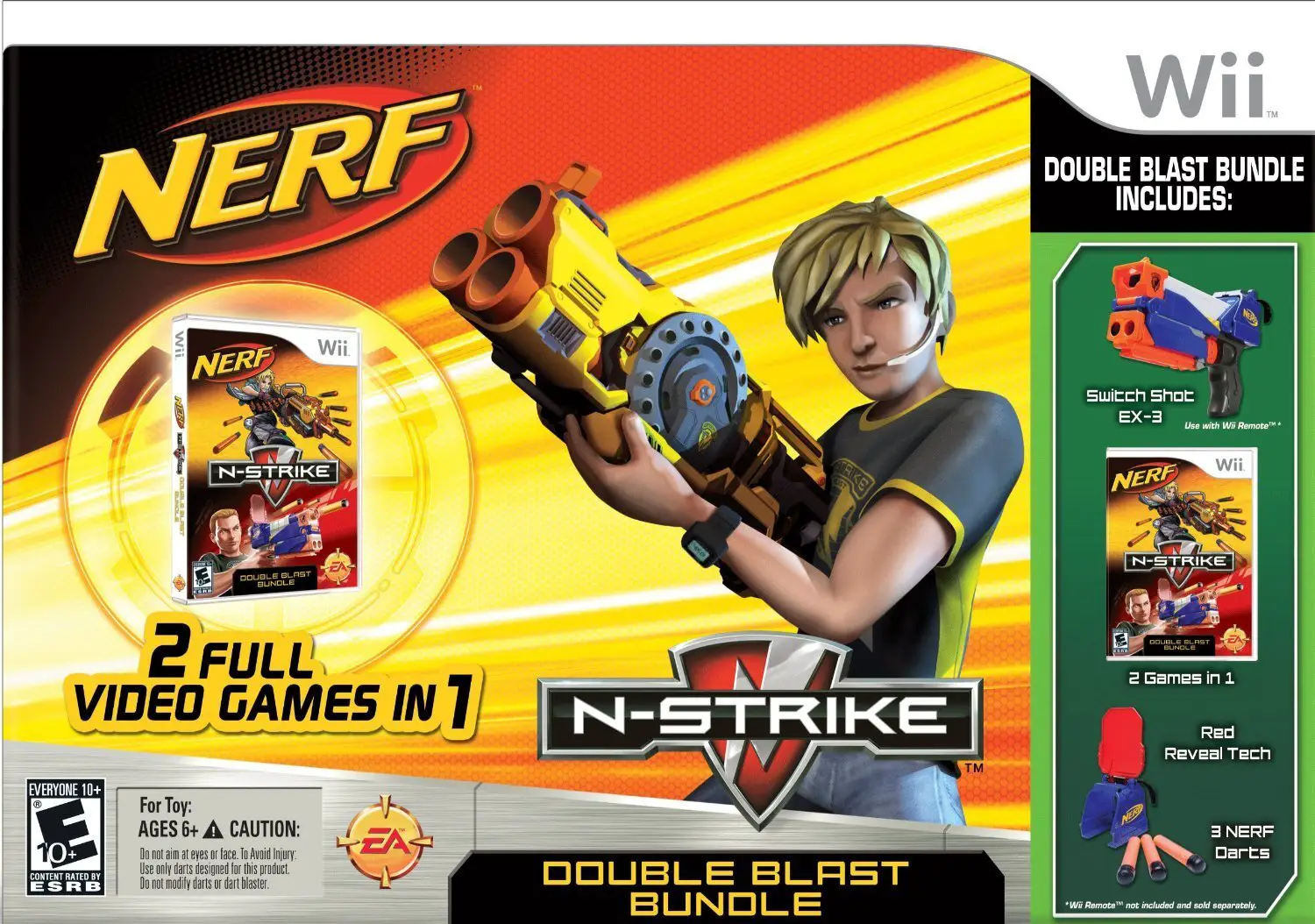 Capa de Nerf N-Strike Double Blast Bundle