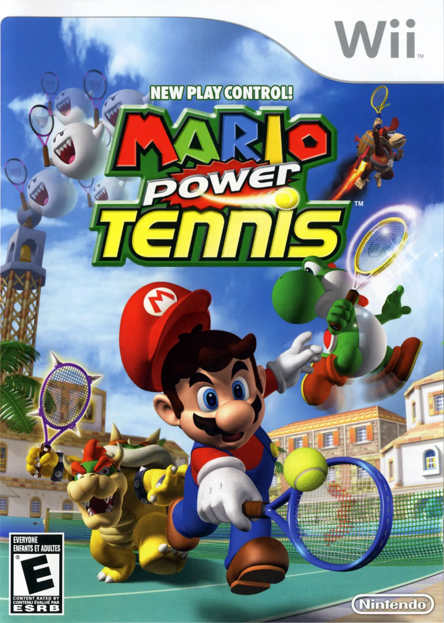 Capa de New Play Control! Mario Power Tennis