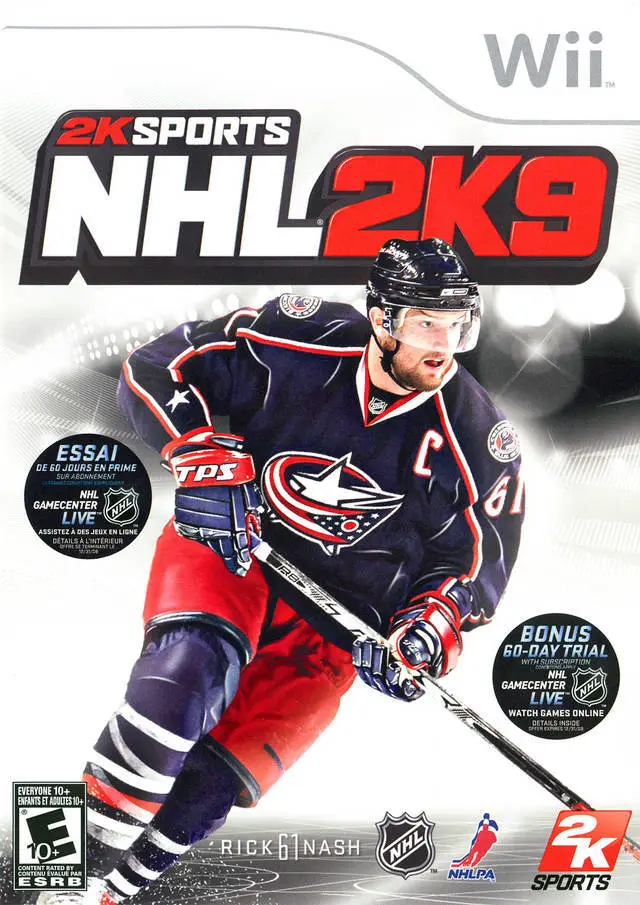 Capa de NHL 2K9
